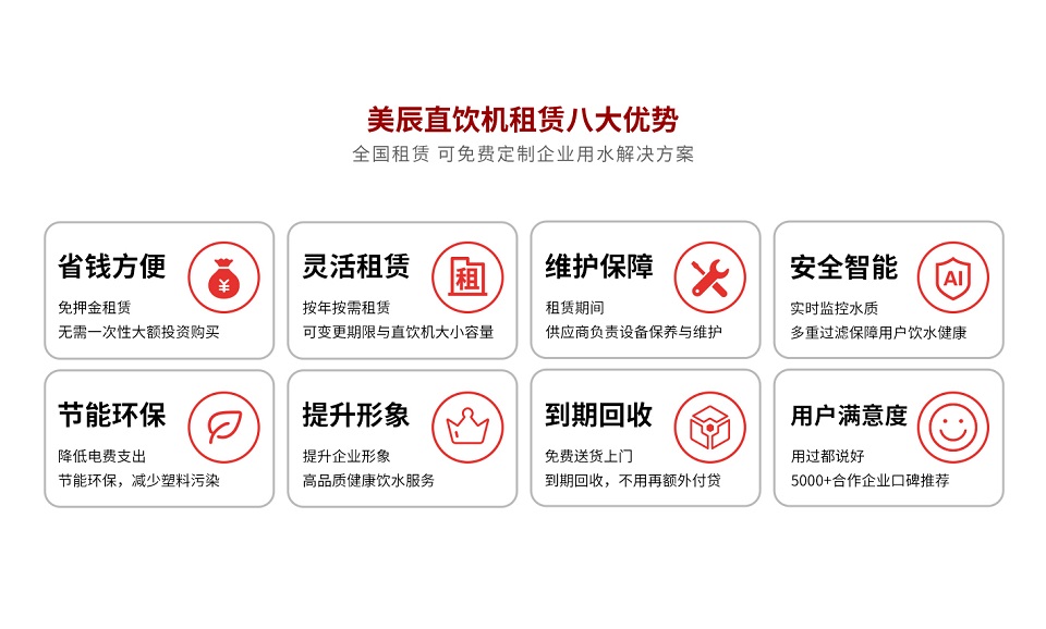 细数直饮水机优势，企业更换商用直饮机的四大理由